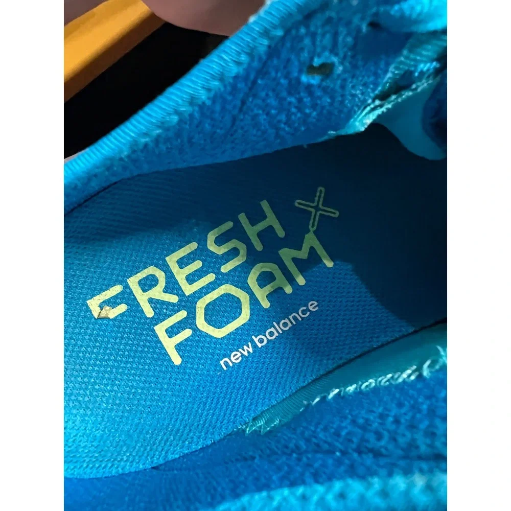 New Balance Fresh Foam X 1080 Sneakers Shoes Womens Sz 7.5 Blue Athletic Running